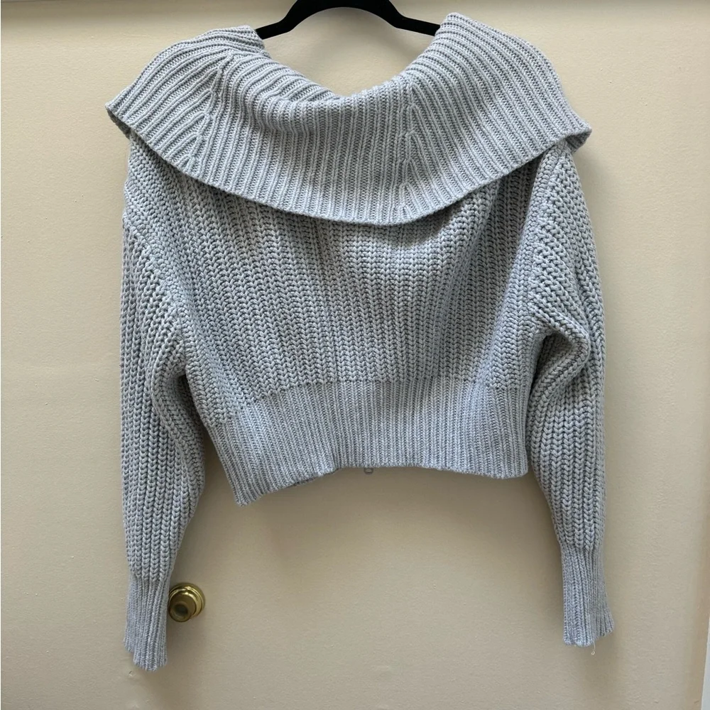 Aerie zip up cardigan sweater - Picture 2 of 4